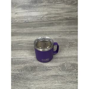 Yeti 14oz Stainless Steel Rambler Mug with Lid Rare Peak Purple